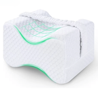 Almofada Ergonômica para Pernas em Espuma de Memória - Conforto e Alinhamento Colunar