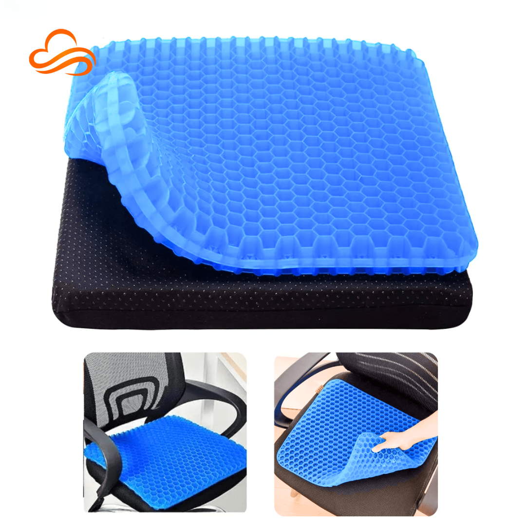almofada ergonômica de assento em gel confortável