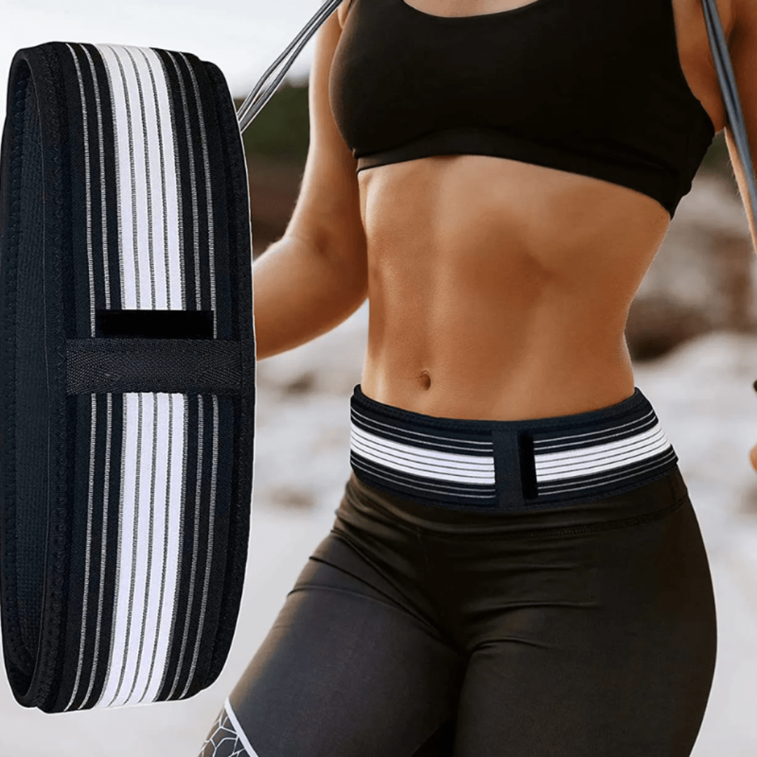 Cinto de Compressão para Dor Lombar e Ciática - Neoprene Ajustável