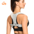 corretor de postura unissex em neoprene alívio de dores e ganho de altura