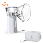 nebulizador portátil nebulife – inalador silencioso e recarregável para respiração fácil