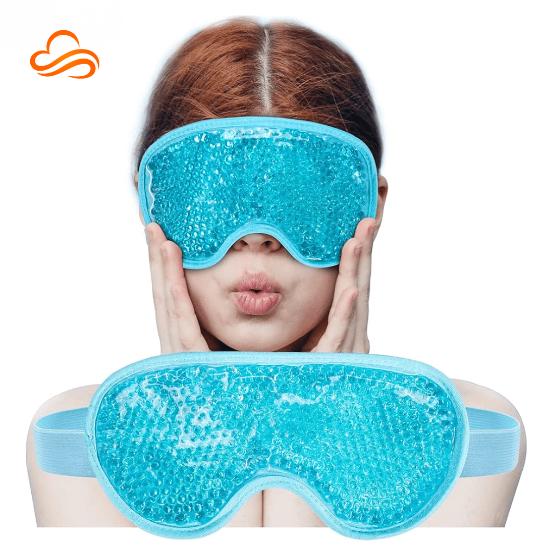 Máscara Terapêutica em Gel para Olhos - Alívio de Inchaço e Dores