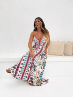 Vestido Bela Longo Presença Egípcia