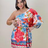 Vestido Lana Araras Tropicais