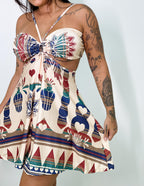 Vestido Curto Isabela Harmonia Nativa