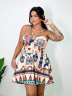 Vestido Curto Isabela Harmonia Nativa