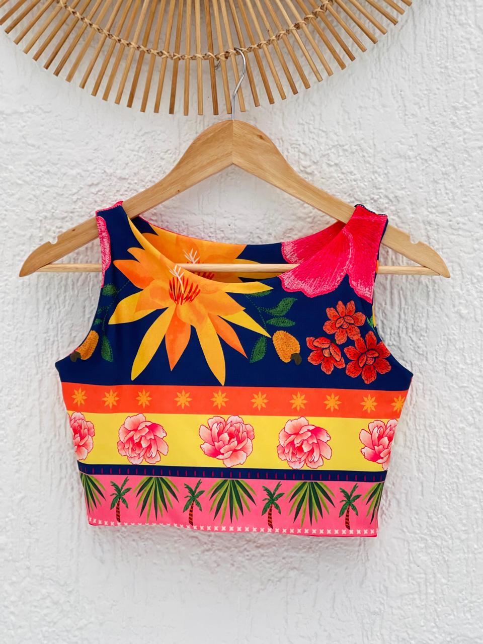 Cropped Aura Florais Radiantes