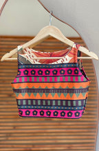 Cropped Aura Elegância Tropical