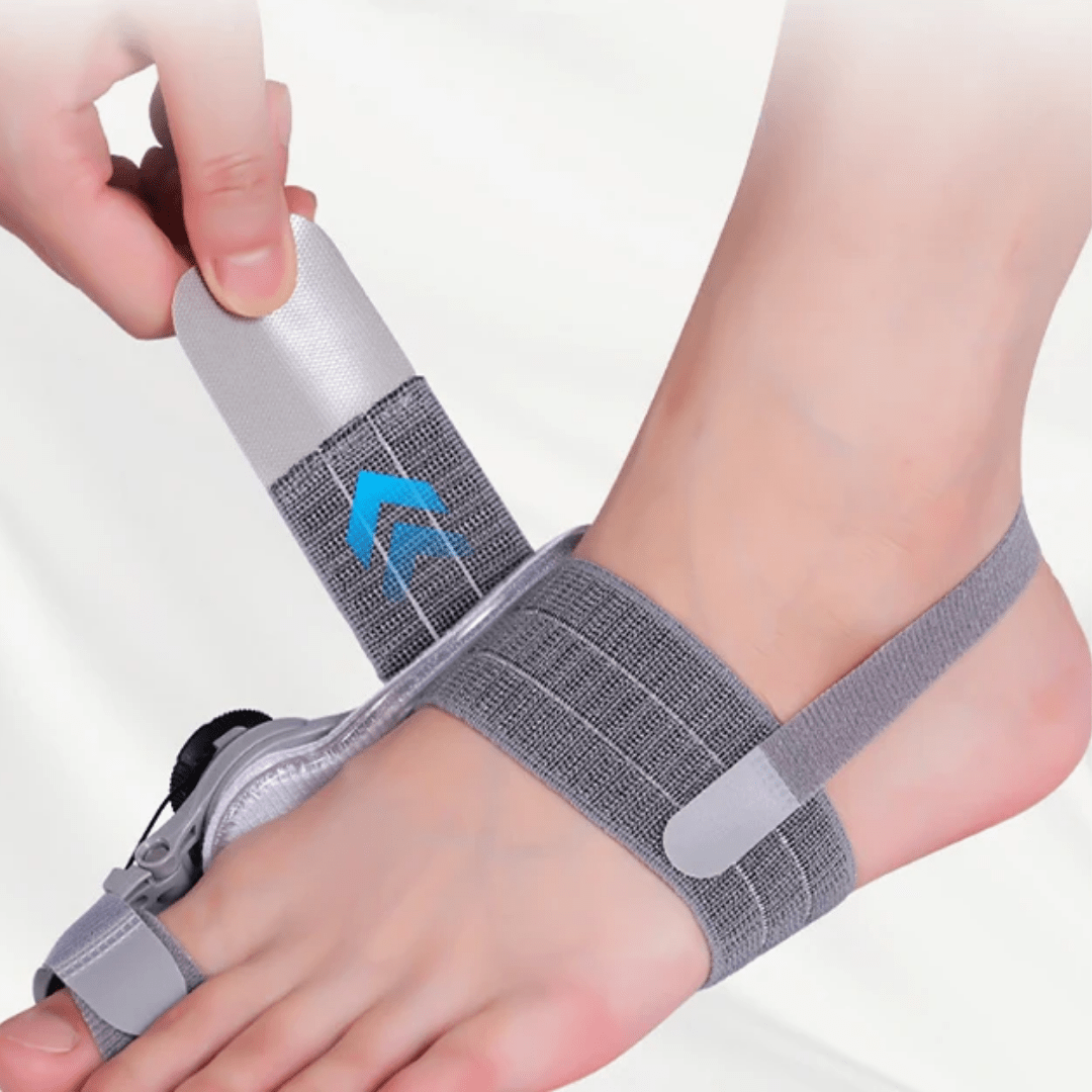 Corretor e Separador de Dedos FlexToe – Ajuste Rotativo e Conforto
