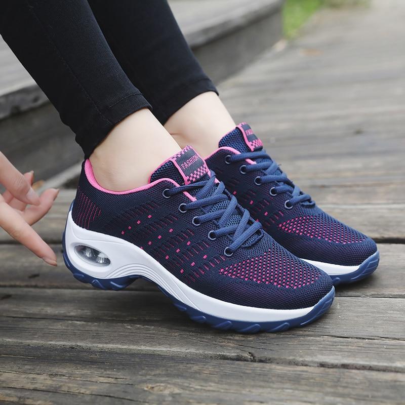 tênis ortopédico air feminino confortável para caminhada