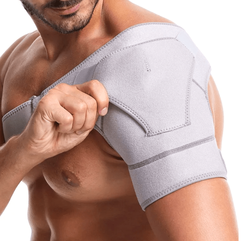 suporte ombro ajustável em neoprene alívio de dores e estabilidade