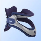 colar de tração cervical ajustável – alívio da dor e correção postural