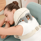 massageador shiatsu 3 em 1 para pescoço e ombros com calor e vibração