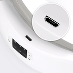 massageador de olhos eyerelax – terapia térmica e bluetooth para alívio da fadiga visual