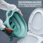 bacia dobrável spafeet com rolos massageadores – alívio para pés cansados