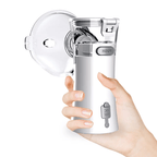 nebulizador portátil nebulife – inalador silencioso e recarregável para respiração fácil