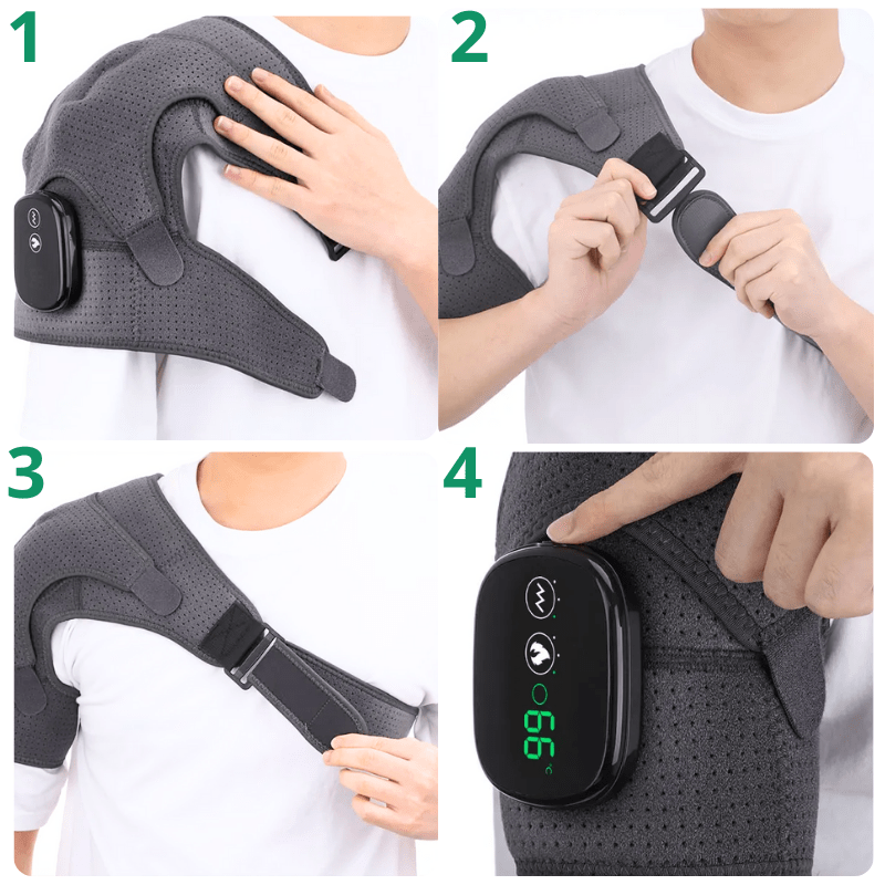 Massageador e Aquecedor para Ombro: Alívio Rápido da Dor e Rigidez