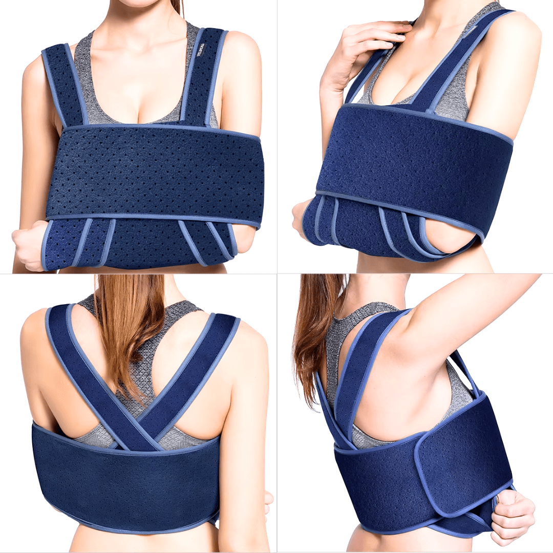 Tipoia Imobilizadora Anatômica em Nylon para Estabilização do Ombro