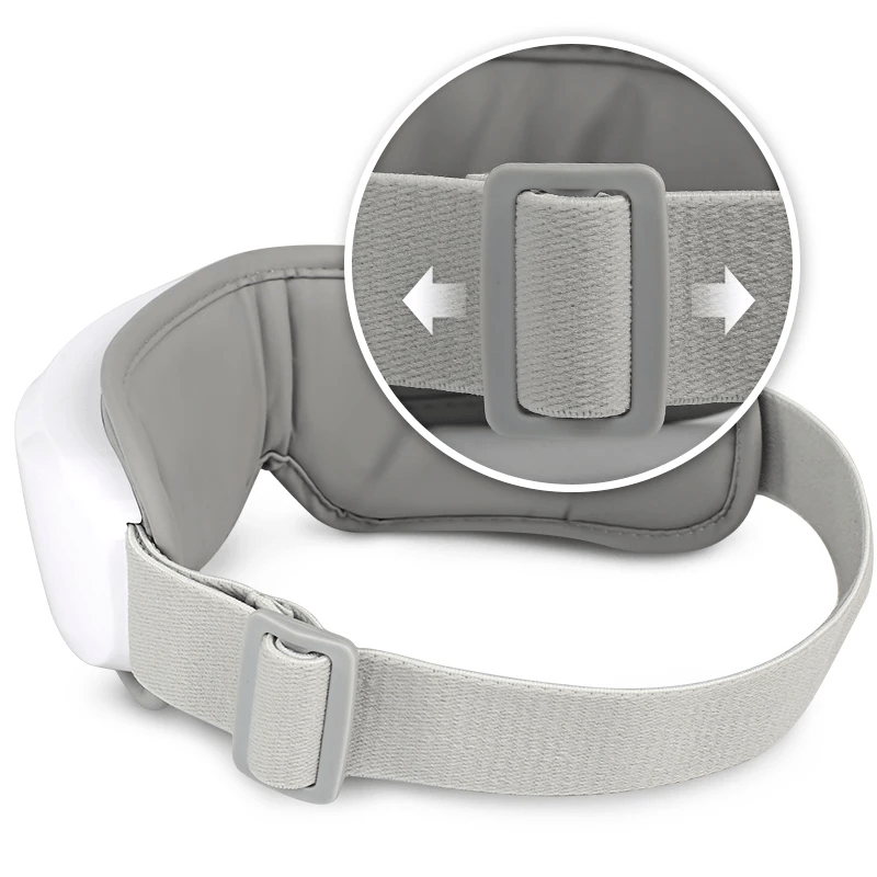 massageador de olhos eyerelax – terapia térmica e bluetooth para alívio da fadiga ocular